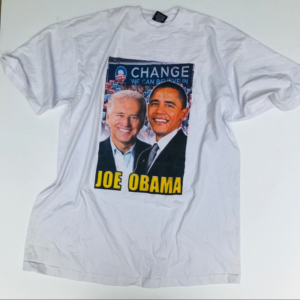 Rare Joe Biden Obama Change t-shirt XXL